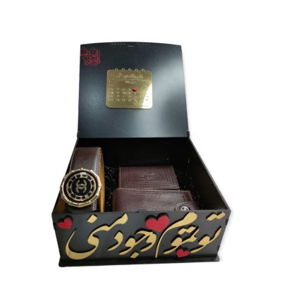 پک هدیه مردانه با متن توتموم وجود منی مدل TPMT1