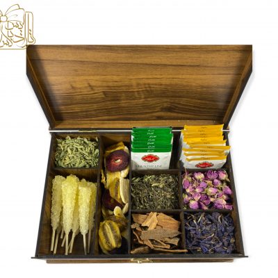 جعبه پذیرایی دمنوش ،چای کیسه ای و تی بگ تارادیس باکس مدل TBD-01