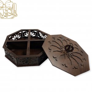 جعبه پذیرایی آجیل و خشکبار تارادیس باکس مدل TBN8-01