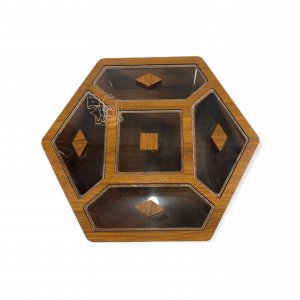 جعبه پذیرایی آجیل و خشکبار تارادیس باکس مدل TBN6-01